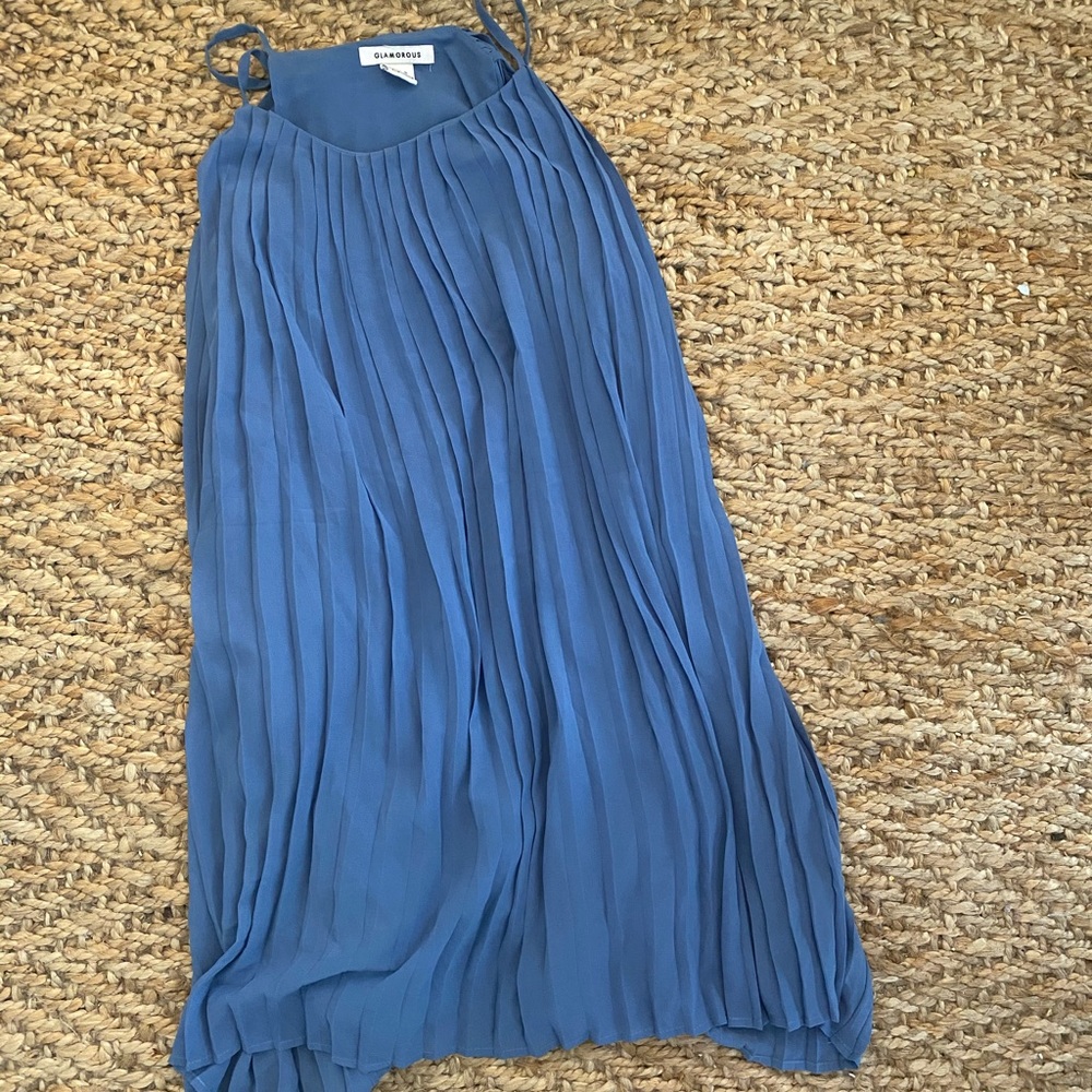 Blue dress